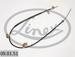 CABLU FRANA DE MANA LINEX 09.01.51 - Compatibil cu CITROEN, PEUGEOT, TOYOTA