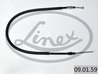CABLU FRANA DE MANA LINEX 09.01.59 - Compatibil cu CITROEN, FIAT, LANCIA, PEUGEOT