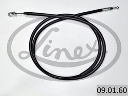 CABLU FRANA DE MANA LINEX 09.01.60 - Compatibil cu CITROEN, FIAT, LANCIA, PEUGEOT