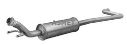 TOBA ESAPAMENT INTERMEDIARA ASMET 09.113 - Compatibil cu CITROEN, PEUGEOT