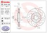 DISC FRANA BREMBO 09.7010.2X - Compatibil cu AUDI, SEAT, SKODA, SKODA (SVW), VW, VW (FAW), VW (SVW)