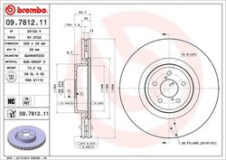 Disc frana Brembo 09.7812.11