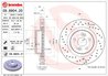 DISC FRANA BREMBO 09.8904.21 - Compatibil cu RENAULT