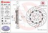 DISC FRANA BREMBO 09.9477.23 - Compatibil cu AUDI