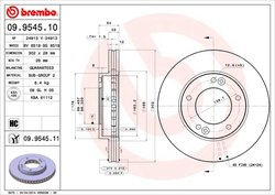 Disc frana Brembo 09.9545.11