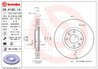 DISC FRANA BREMBO 09.A185.11 - Compatibil cu CITROEN, CITROEN (DF-PSA), DS, DS (CAPSA), OPEL, PEUGEOT, PEUGEOT (DF-PSA), VAUXHAL