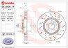 DISC FRANA BREMBO 09.A426.1X - Compatibil cu FORD, VOLVO, VOLVO (CHANGAN), VOLVO ASIA