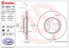 DISC FRANA BREMBO 09.A820.11 - Compatibil cu AUDI, AUDI (FAW)