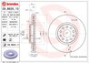 DISC FRANA BREMBO 09.B635.11 - Compatibil cu AUDI (FAW), SEAT, SKODA, SKODA (SVW), VW, VW (FAW), VW (SVW)