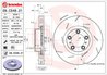 DISC FRANA BREMBO 09.C549.21 - Compatibil cu PORSCHE