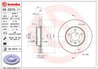 DISC FRANA BREMBO 09.D570.11 - Compatibil cu AUDI, SEAT, SKODA, VW