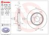 DISC FRANA BREMBO 09.N125.11 - Compatibil cu CHRYSLER, DODGE, FIAT, VW