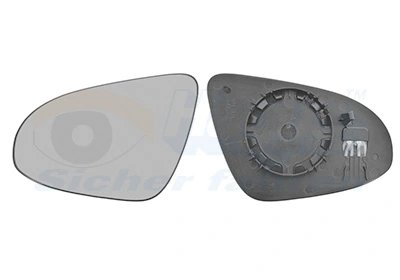 Sticla oglinda, oglinda retrovizoare exterioara Van Wezel 09