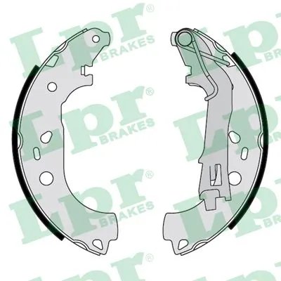 SET SABOTI FRANA LPR 09290 - Compatibil cu CITROEN, FIAT, PEUGEOT