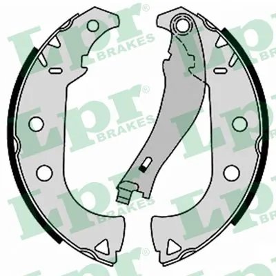 SET SABOTI FRANA LPR 09330 - Compatibil cu FIAT, LANCIA