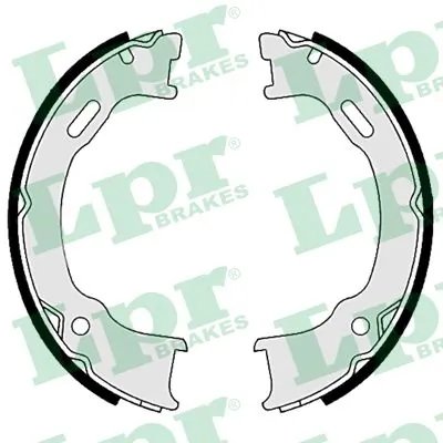SET SABOTI FRANA LPR 09560 - Compatibil cu JEEP, SAAB