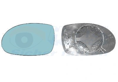 Sticla oglinda, oglinda retrovizoare exterioara Van Wezel 09