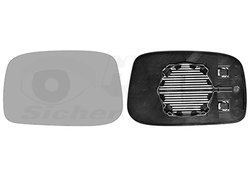 Sticla oglinda, oglinda retrovizoare exterioara Van Wezel 09