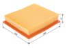 FILTRU AER BOSCH 1 457 433 023 - Compatibil cu VW