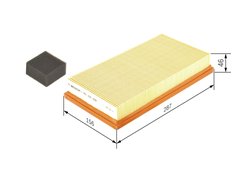 Filtru aer BOSCH 1 457 433 268