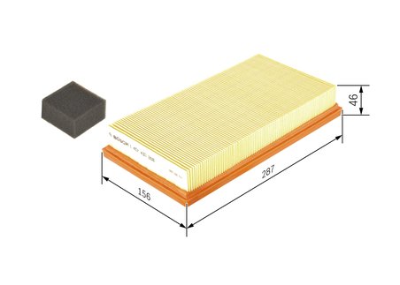 Filtru aer BOSCH 1 457 433 268