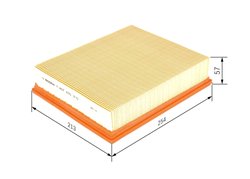 FILTRU AER BOSCH 1 457 433 310 - Compatibil cu BITTER, IRMSCHER, OPEL, VAUXHALL