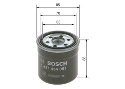 FILTRU COMBUSTIBIL BOSCH 1 457 434 051 - Compatibil cu FENDT, FORD