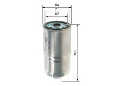 Filtru combustibil BOSCH 1 457 434 187
