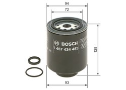 FILTRU COMBUSTIBIL BOSCH 1 457 434 453 - Compatibil cu ASIA MOTORS, DAIHATSU, HYUNDAI, ISUZU, KIA, MAZDA, MITSUBISHI, OPEL, VAUX
