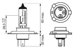 BEC, FAR FAZA LUNGA BOSCH 1 987 301 109 - Compatibil cu ABARTH, ALFA ROMEO, AUDI, AUSTIN, AUTOBIANCHI, BMW, BYD, CHERY, CHEVROLE