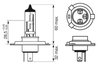 BEC, FAR FAZA LUNGA BOSCH 1 987 301 109 - Compatibil cu ABARTH, ALFA ROMEO, AUDI, AUSTIN, AUTOBIANCHI, BMW, BYD, CHERY, CHEVROLE