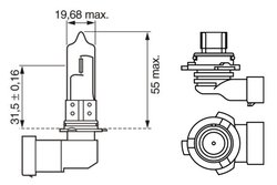 BEC, FAR FAZA LUNGA BOSCH 1 987 302 153 - Compatibil cu ALPINA, BMW, CADILLAC, CHEVROLET, CHRYSLER, DAIHATSU, DODGE, FORD, FORD 