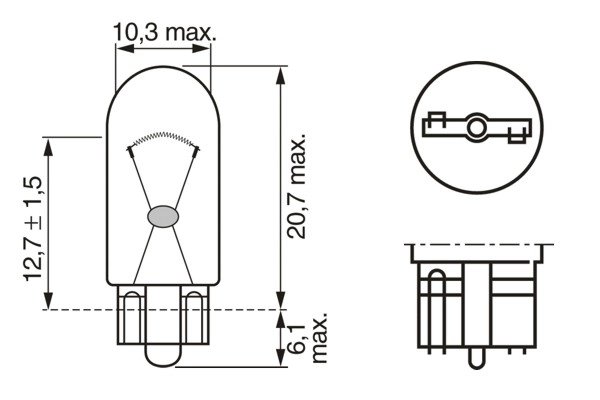 BEC, SEMNALIZATOR BOSCH 1 987 302 206 - Compatibil cu ABARTH, ALFA ROMEO, ALPINA, AUDI, AUSTIN, AUTOBIANCHI, BMW, CADILLAC, CHER
