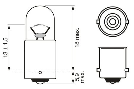 Bec incandescent BOSCH 1 987 302 212