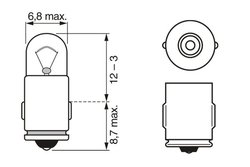 BEC INCANDESCENT BOSCH 1 987 302 224 - Piesa auto compatibila cu mai multe marci