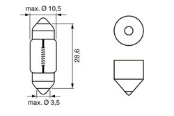Bec incandescent BOSCH 1 987 302 227