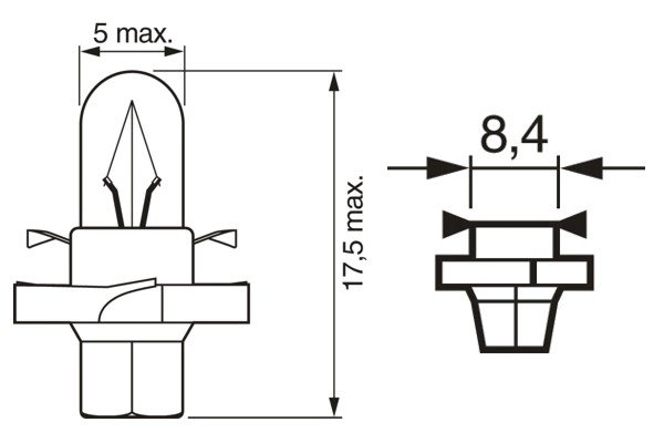Bec incandescent BOSCH 1 987 302 243