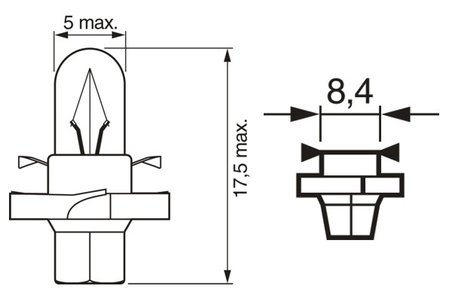 Bec incandescent BOSCH 1 987 302 243