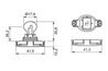BEC, PROIECTOR CEATA BOSCH 1 987 302 271 - Compatibil cu CHEVROLET, CITROEN, DS, JEEP, PEUGEOT, SUBARU