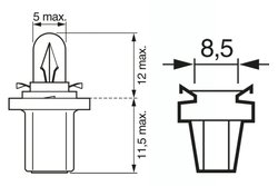 Bec incandescent BOSCH 1 987 302 514