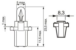 BEC INCANDESCENT BOSCH 1 987 302 515 - Piesa auto compatibila cu mai multe marci