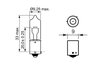 Bec, semnalizator BOSCH 1 987 302 533