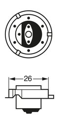 Bec incandescent BOSCH 1 987 302 606
