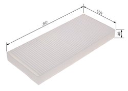 FILTRU AER HABITACLU BOSCH 1 987 431 162 - Compatibil cu MAN