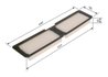 Filtru aer habitaclu BOSCH 1 987 431 165