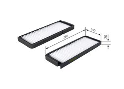FILTRU AER HABITACLU BOSCH 1 987 431 176 - Compatibil cu SSANGYONG