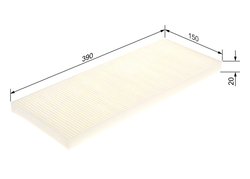Filtru aer habitaclu BOSCH 1 987 431 220