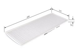 FILTRU AER HABITACLU BOSCH 1 987 432 010 - Compatibil cu CHEVROLET, OPEL, VAUXHALL