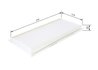 Filtru aer habitaclu BOSCH 1 987 432 006
