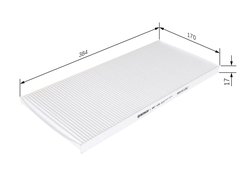 Filtru aer habitaclu BOSCH 1 987 432 014